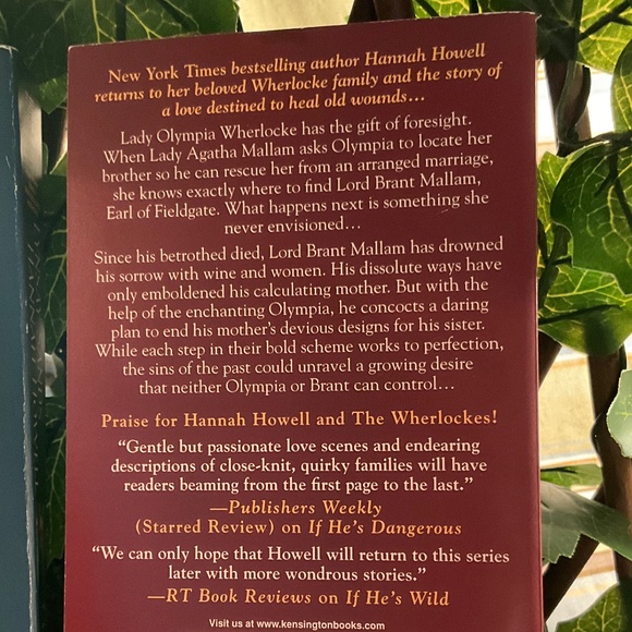 AUTOGRAPHED copy of If He’s Tempted by Hannah Howell & Highland Thirst - Picture 4 of 16